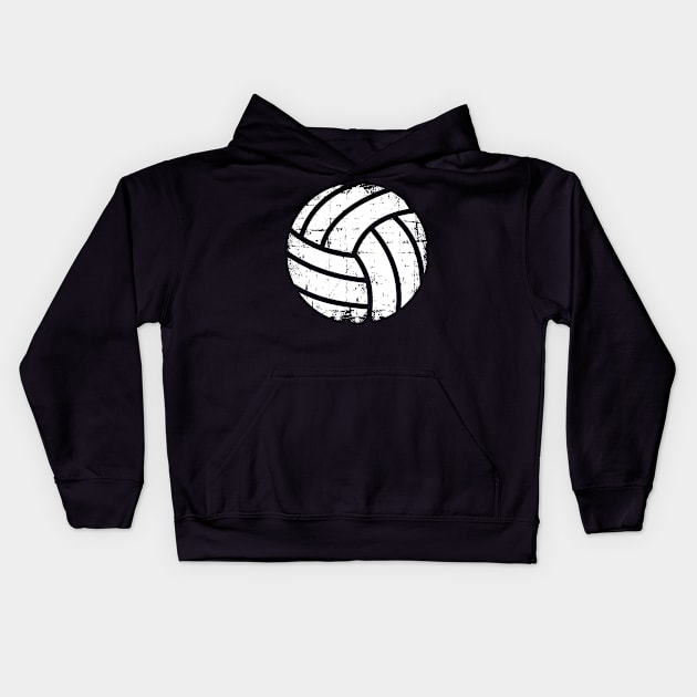 Volleyball ball Kids Hoodie by Designzz